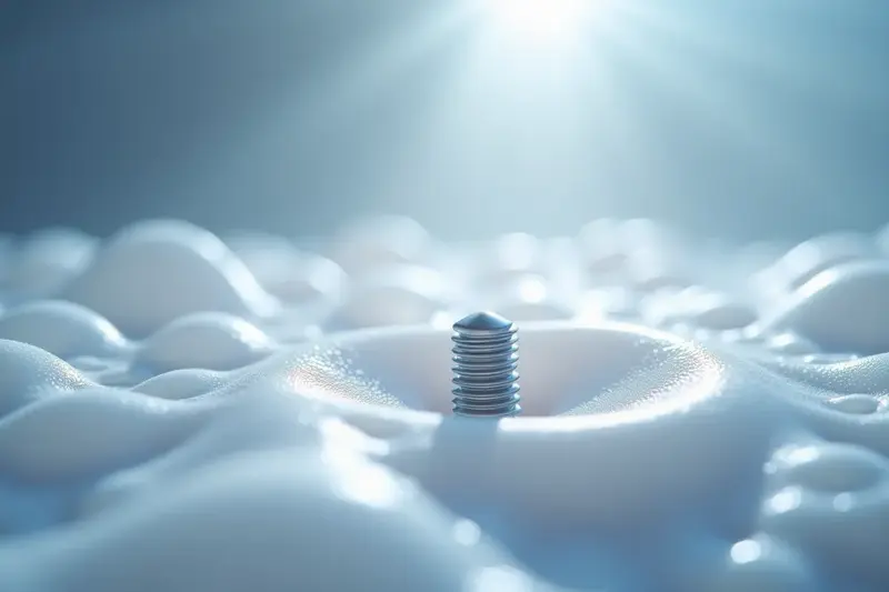 Białe dziąsło po wszczepieniu implantu – co oznacza i czy to normalne?